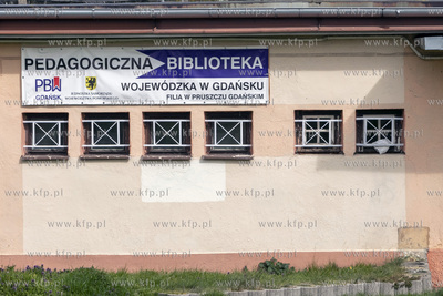 Budynek Pedagogicznej Biblioteki Wojewódzkiej w Gdańsku....