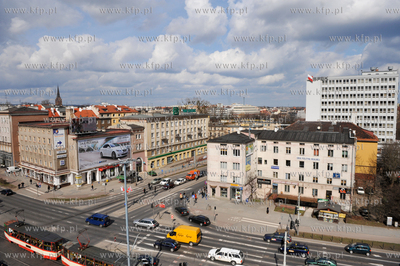 Gdansk Wrzeszcz. Skrzyzowanie al. Grunwaldzkiej z ul....