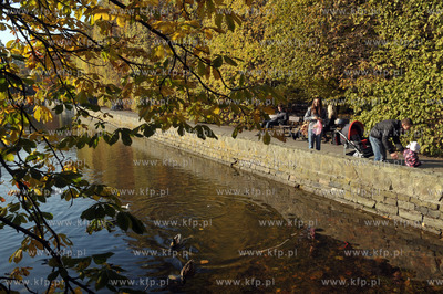 Park Oliwski w Gdansku Oliwie.  23.10.2011 Fot. Maciej...