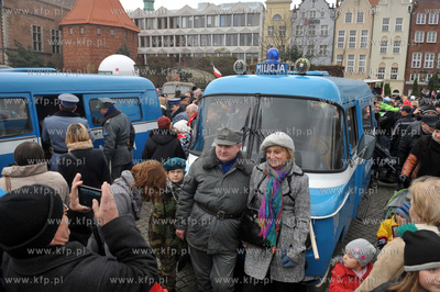 Gdanska Parada Niepodleglosci. Atrakcja na Targu Weglowym...