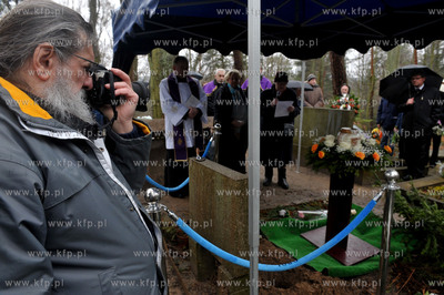 Pogrzeb Janusza Rydzewskiego na cmentarzu komunalnym...