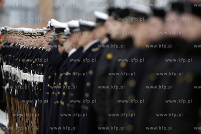 Gdynia Oksywie. Port Wojenny. Uroczystosc objecia przez...