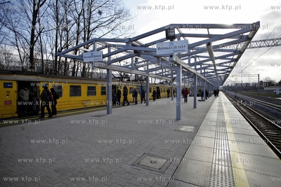 Remont peronu i przejscia podziemnego Szybkiej Kolei...