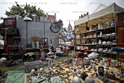 Gdansk. 753 Jarmak sw.Dominika. Nz stoiska przy ul...