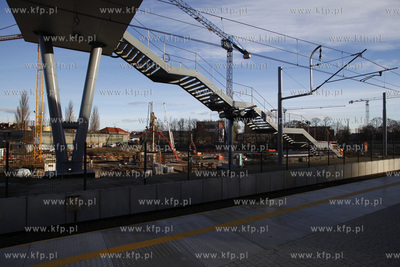 Peron kolejki SKM Gdansk Wrzeszcz.
29.11.2013
fot....