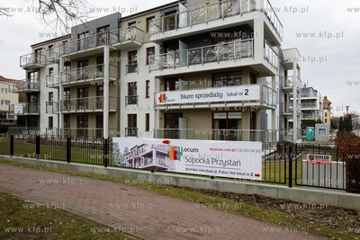Osiedle Sopocka Przystan przy ul.Polnej w Sopocie.
12.02.2014
fot....