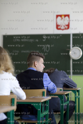 Gimnazjum nr. 50 w Gdańsku. Egzamin z matematyki i...