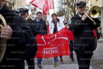 Sopot. Marsz akcji Szlachetna Paczka. Nz. Adam Korol...