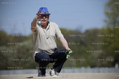 Park Reagana.  Zawody boule z cyklu Grand Prix Norcospectra.
08.05.2016
fot....