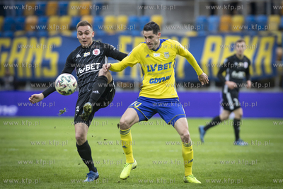 PKO Ekstraklasa. Mecz Arka Gdynia - ŁKS Łódź. Nz.
01.03.2020
fot....