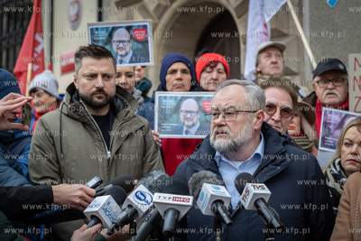 Briefing prezydent Gdańska Aleksandry Dulkiewicz i...