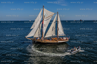 Baltic Sail. Parada żaglowców na Zatoce Gdańskiej....