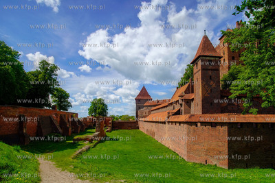 Zamek w Malborku nad Nogatem wzniesiony przez zakon...