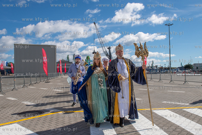 Terminal Promowy Portu Gdynia. Ceremonia nadania imienia...