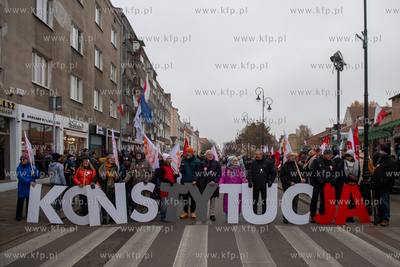 Gdańsk. Parada z okazji Narodowego Święta Niepodległości....