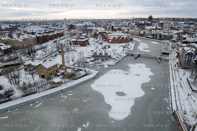 Zima w Gdańsku. Panorama Głównego Miasta. 12.01.2026...