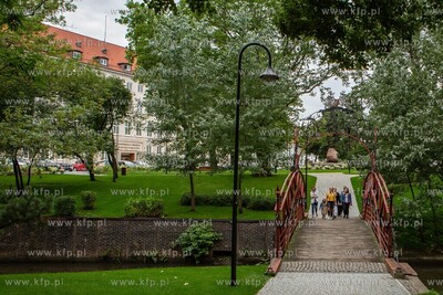 Park na Targu Rakowym po modernizacji. 5.08.2019 /...
