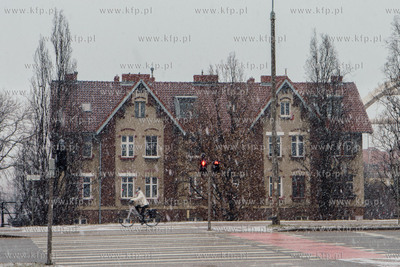 Zimowy Gdańsk. Al. Zwycięstwa. 1.02.2022 fot. Anna...