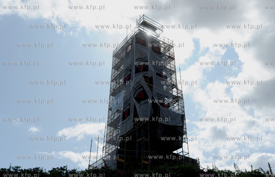 Niecodzienny widok na Westerplatte. Pomnik Obroncow...