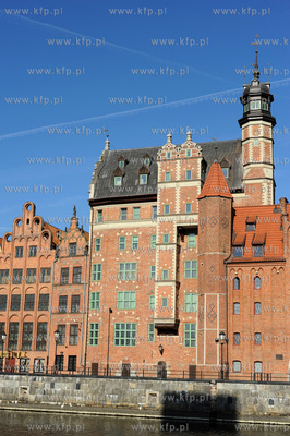 Gdansk, Dlugie Pobrzeze. Gotycka Brama Mariacka II...