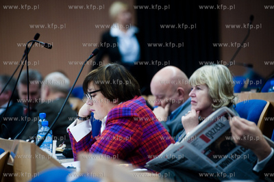 Gdansk. XIV sesja Sejmiku Wojewodztwa Pomorskiego,...