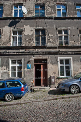 Gdansk. Kamienice przy ul. Biskupiej. 11.09.2012 fot....