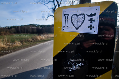 Gdansk. Oliwa, Trojmiejski Park Krajobrazowy. Sciezka...