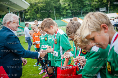 Gdansk. Stadion Miejski przy ul. Traugutta. Miedzynarodowy...