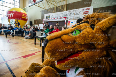 Gdansk Chelm. Sala gimnastyczna Szkoly Podstawowej...