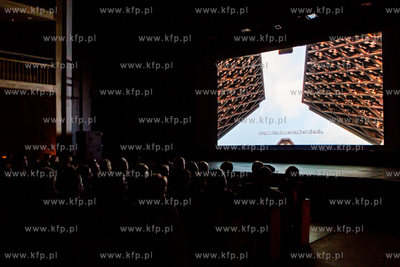 Gdansk. Teatr Szekspirowski. Prezentacja Impresji Filmowej...