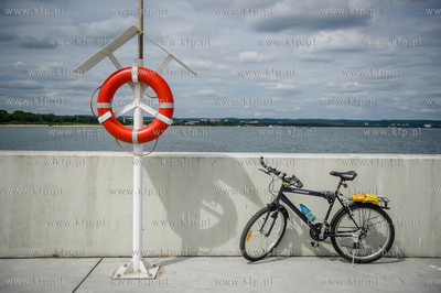 Gdansk. Uroczystosc otwarcia Falochronu Zachodniego...