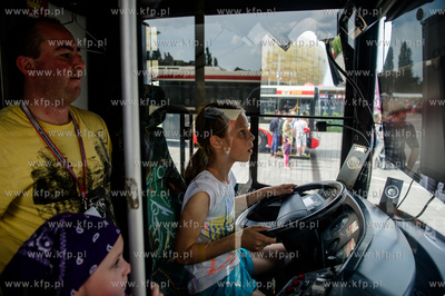 Gdansk. Teren przy Stadione Energa. Festyn Rodzinny...