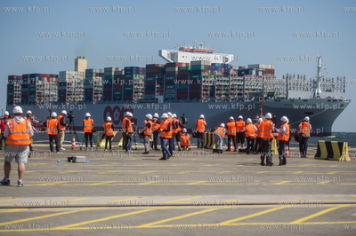 Do DCT Gdańsk zawinął największy kontenerowiec...