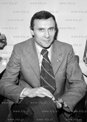 Jozef Kopaczel, trener siatkarzy Stoczniowiec Gdansk....