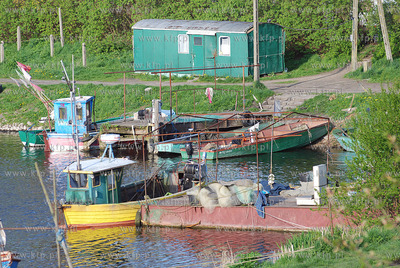 Port rybacki w Swibnie 04.05.2008 Fot. Andrzej J. Gojke...