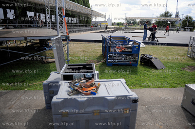Gdansk. Westerplatte. Ostatnie przygotowania przed...