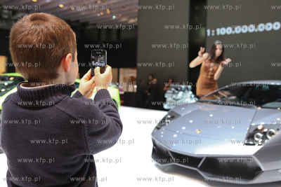 Targi motoryzacyjne w Genewie. Nz. Lamborghini Gallardo
03.03.2010
fot....