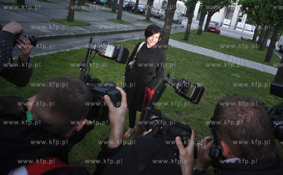 Sopot - Festiwal Dwa Teatry 2010. Nz. aktorka Danuta...