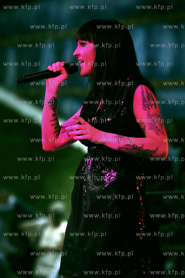 Koncert Agnieszki Chylinskiej w Kolobrzegu.
2010
fot....