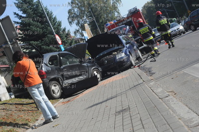 Elblag, skrzyzowanie ul. Bena, Komenskiego i Kiedrzynskiego....
