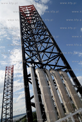 Gdansk. Nabrzeze Obroncow Westerplatte. Zbudowany w...