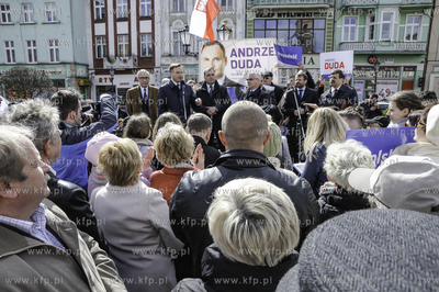 Tczew. Spotkanie kandydata PiS na prezydenta RP, Andrzeja...