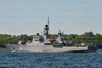 Gdynia. Miedzynarodowe manewry Baltops 2015 organizowane...