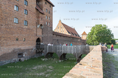 Zamek w Malborku.31.07.2018 Fot. Anna Bobrowska /...