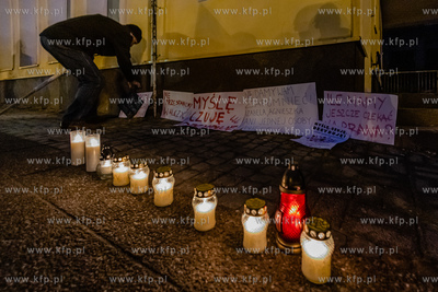 Gdańsk. Protest kobiet z racji drugiej rocznicy wyroku...