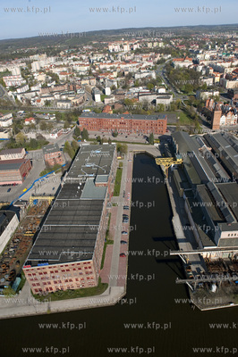 Elblag z lotu ptaka. 19.04.2009 fot. Kacper Kowalski...