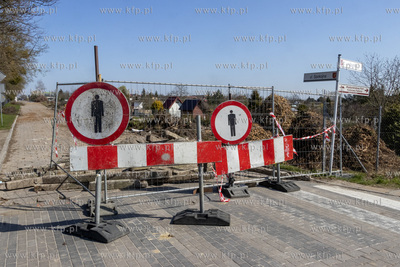 Przebudowa ul. Spokojnej w Pruszczu Gdańskim.
21.04.2021
fot....