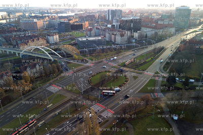 Panorama Gdańska. Widok na rodno Ofiar Katynia. 
25.11.2024
fot....