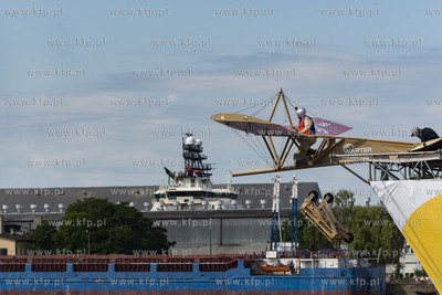 Red Bull Konkurs Lotów w Gdyni. Nz. drużyna pozakonkursowa...