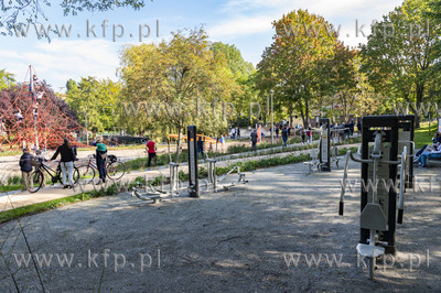Gdynia. Park Centralny - zakończenie drugiego etapu...
